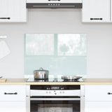 Vidaxl keuken achterwand wit 70 x 50 cm gehard glas