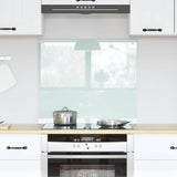 Vidaxl keuken achterwand wit 70 x 60 cm gehard glas