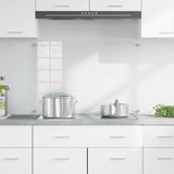 Vidaxl keuken achterwand doorzichtig 90 x 60 cm gehard glas