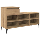 Vidaxl schoenenkast met lade artisanaal eikenkleurig 102 x 36 x 60 cm