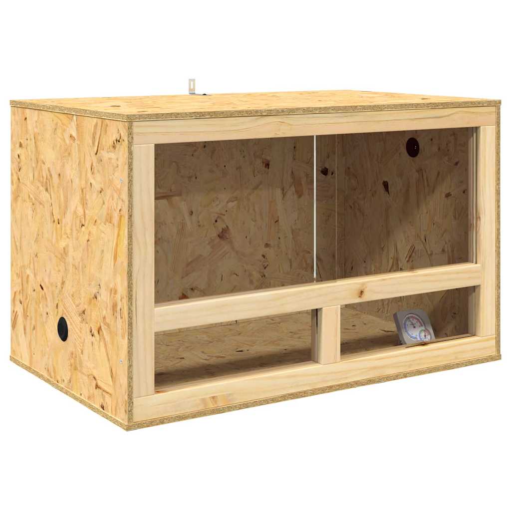 Vidaxl terrarium bruin 80 x 50 x 50 cm osb