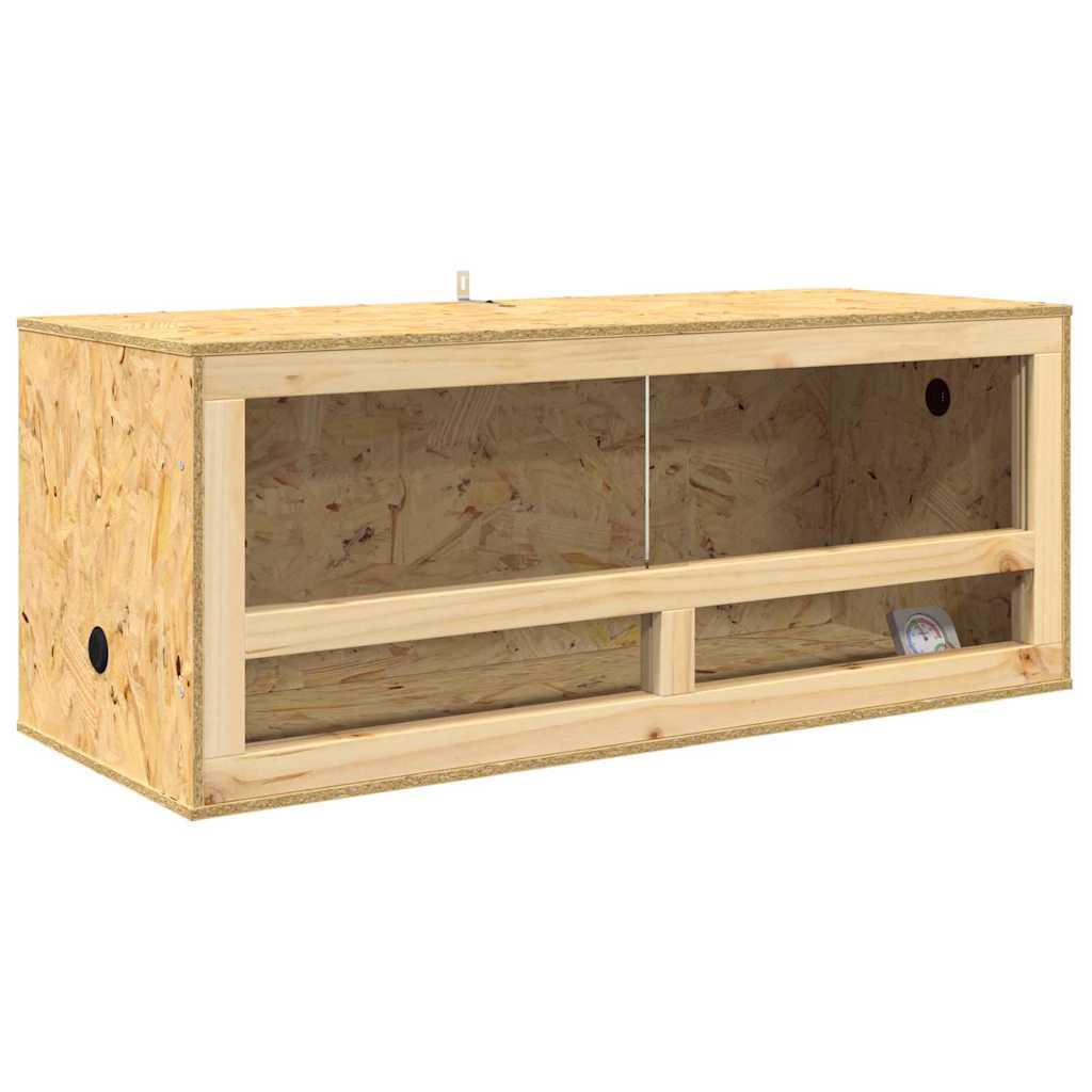 Vidaxl terrarium bruin 100 x 40 x 40 cm osb