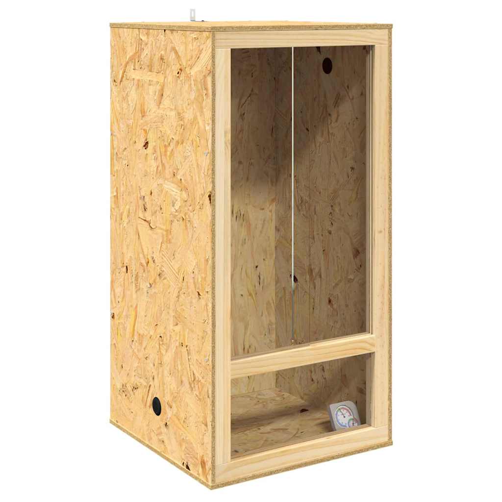 Vidaxl terrarium bruin 50 x 50 x 100 cm osb