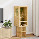 Vidaxl terrarium bruin 50 x 50 x 100 cm osb