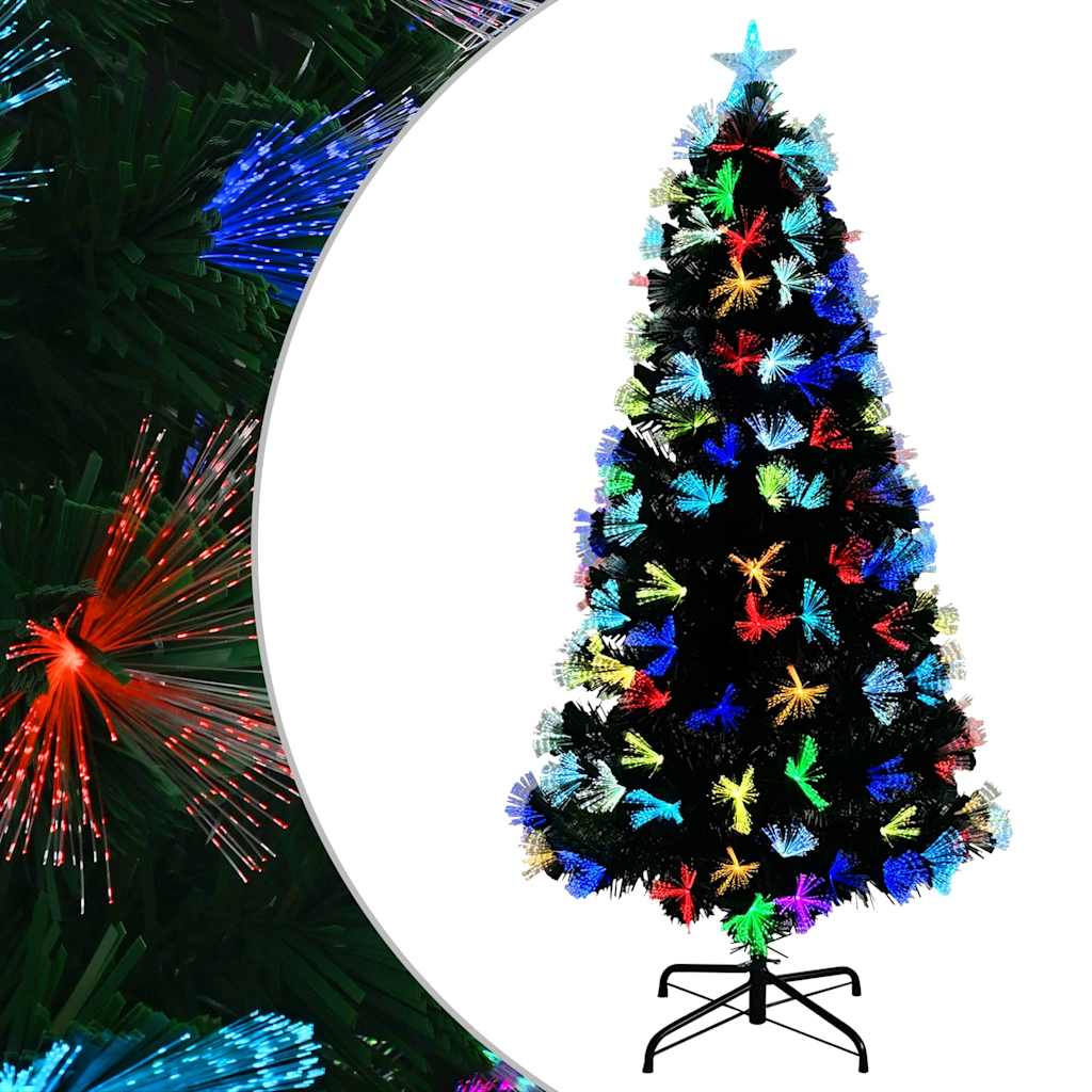 Vidaxl kunstkerstboom met 120 led met standaard groen 120 cm pvc