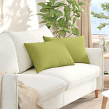 Vidaxl sofa kussens 2 pcs lichtgroen 60 x 40 cm stof