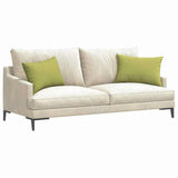 Vidaxl sofa kussens 2 pcs lichtgroen 60 x 40 cm stof