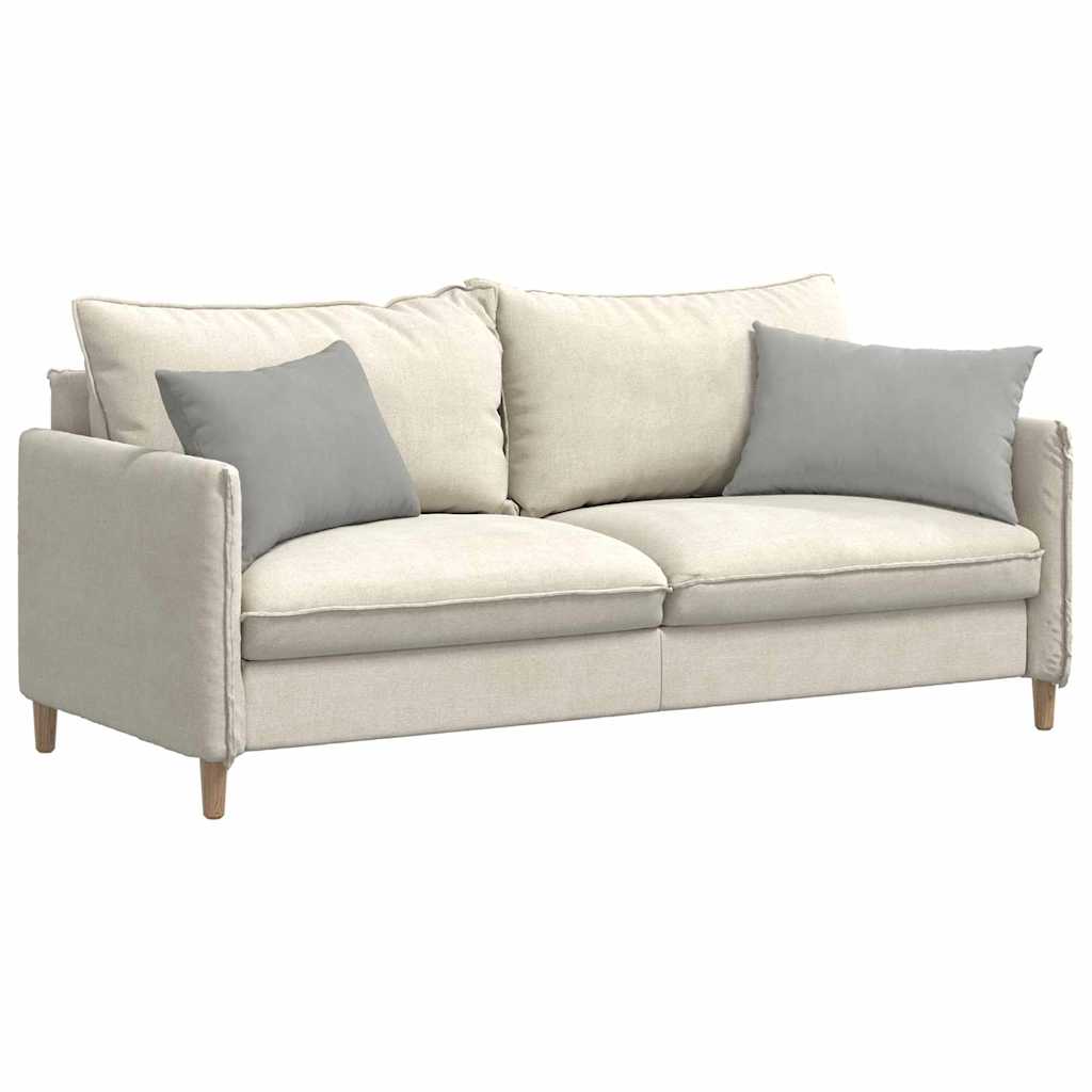 Vidaxl sofa kussens 2 stuks lichtgrijs 60 x 40 cm stof