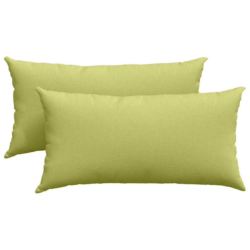 Vidaxl sofa kussens 2 pcs lichtgroen 80 x 40 cm stof