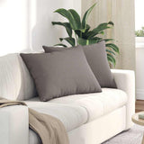 Vidaxl sofa kussens 2 pcs taupe 70 x 50 cm stof