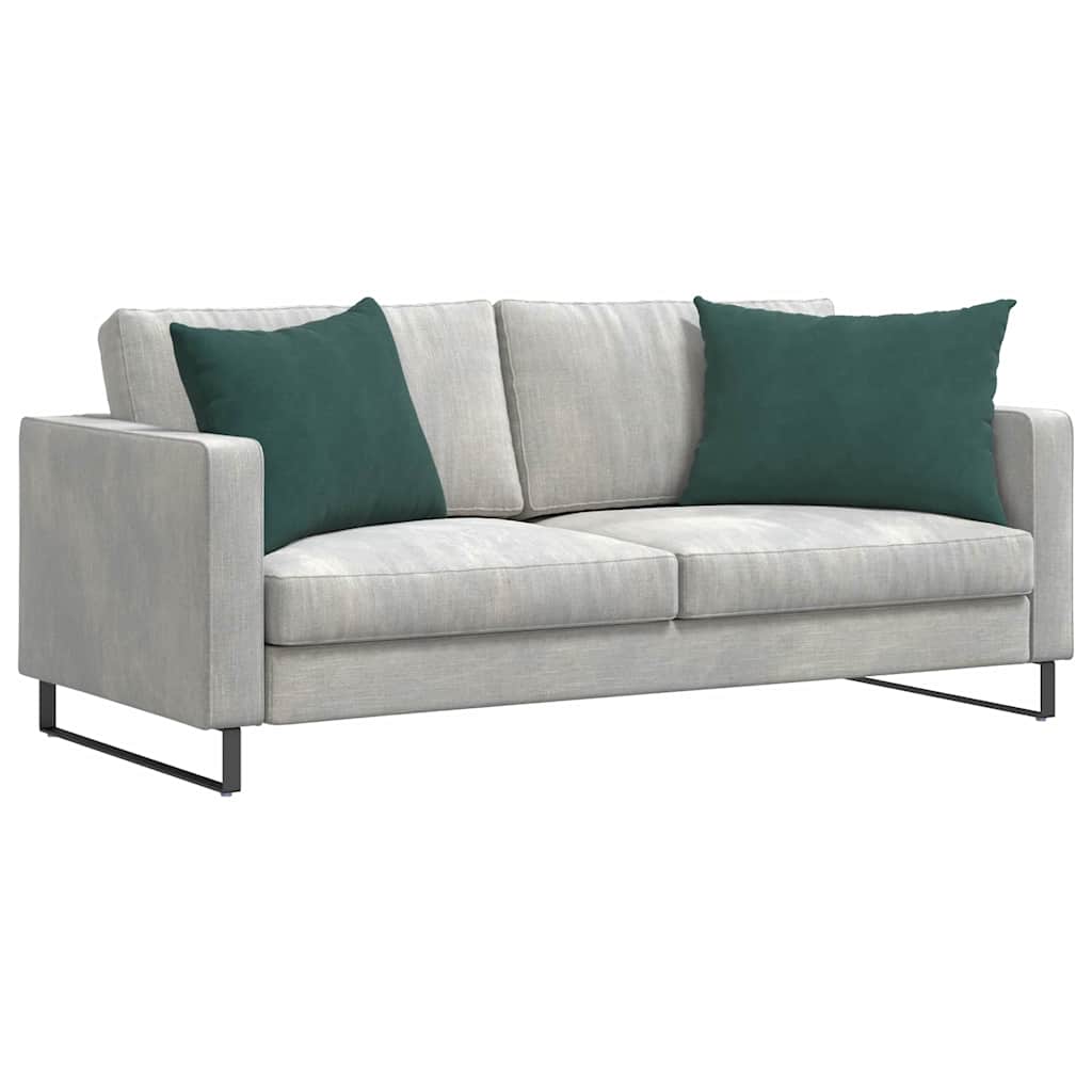 Vidaxl sofa kussens 2 stuks donkergroen 70 x 50 cm cordstof