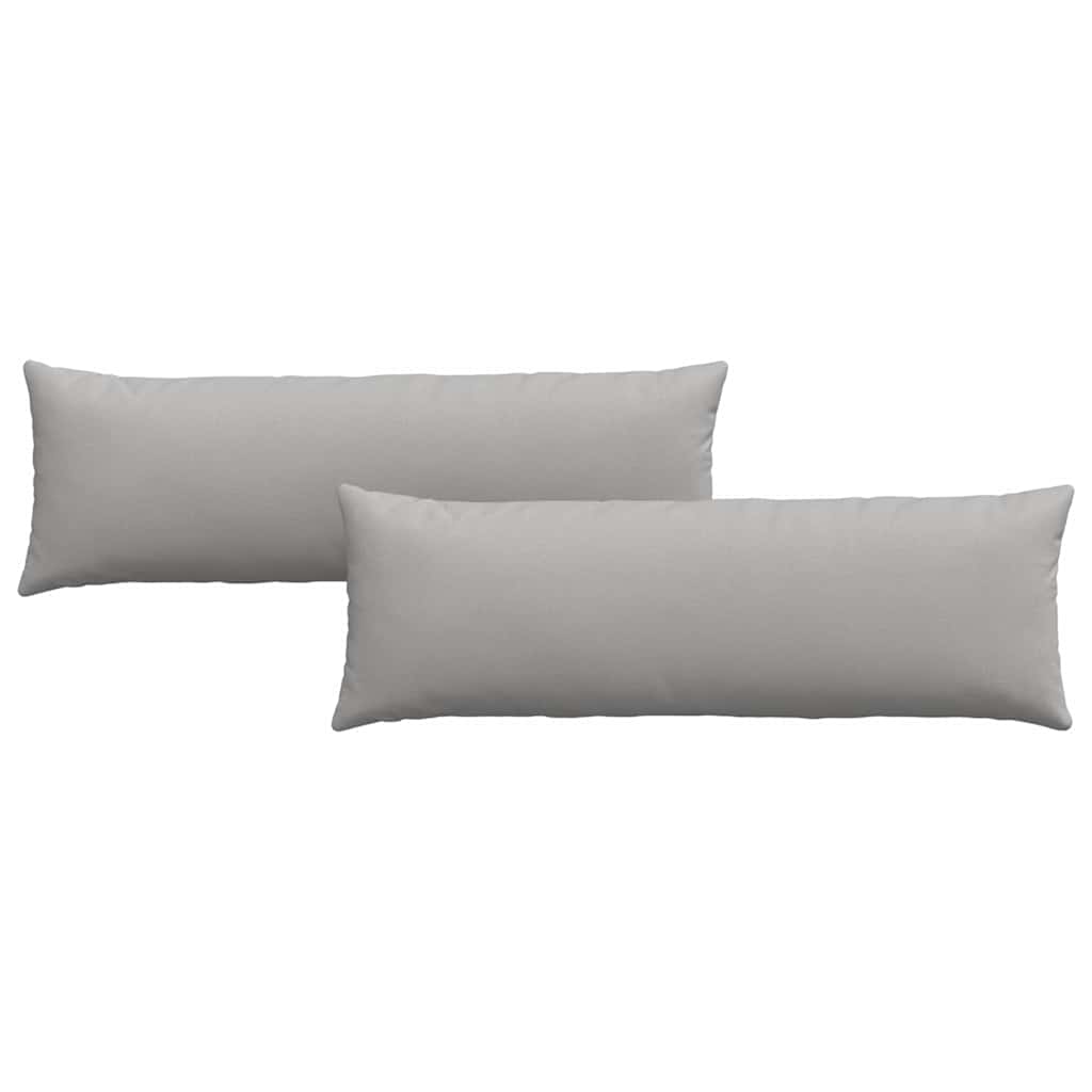 Vidaxl sofa kussens 2 pcs wolkengrijs 120 x 40 cm stof