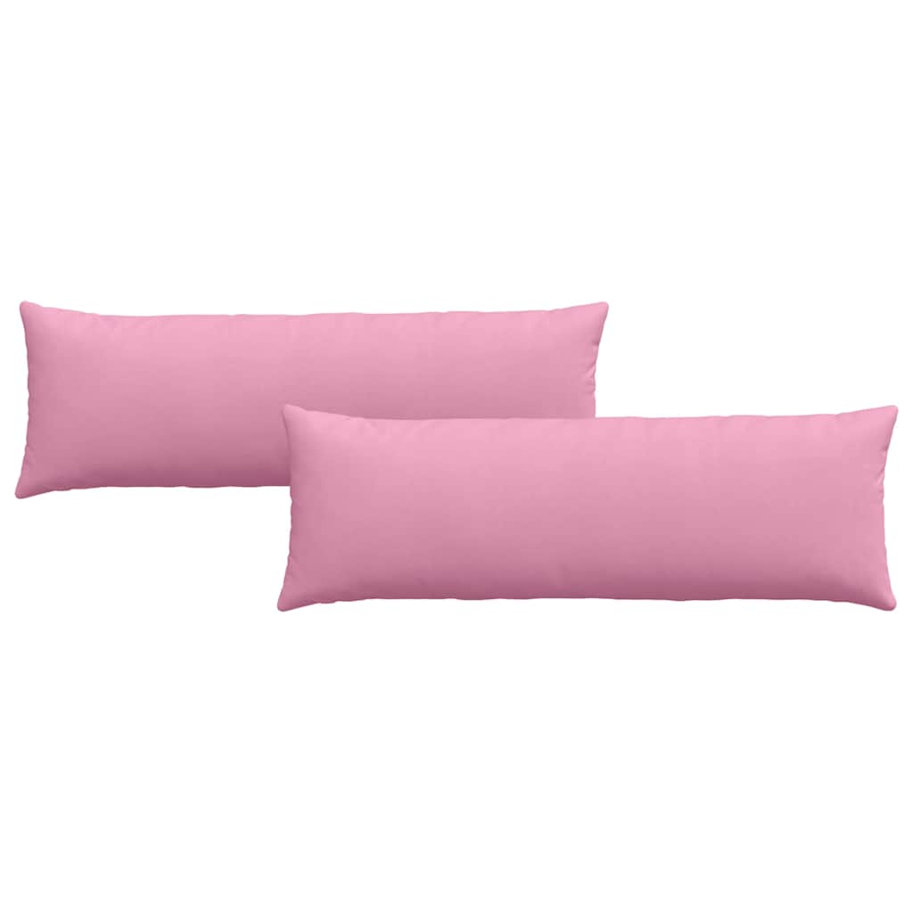 Vidaxl sofa kussens 2 pcs roze 120 x 40 cm stof