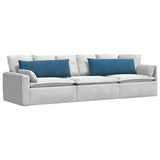 Vidaxl sofa kussens 2 stuks blauw 120 x 40 cm cordstof