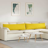 Vidaxl sofa kussens 2 pcs lichtgeel 145 x 40 cm stof