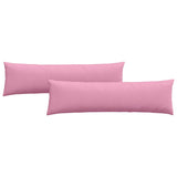 Vidaxl sofa kussens 2 pcs roze 145 x 40 cm stof