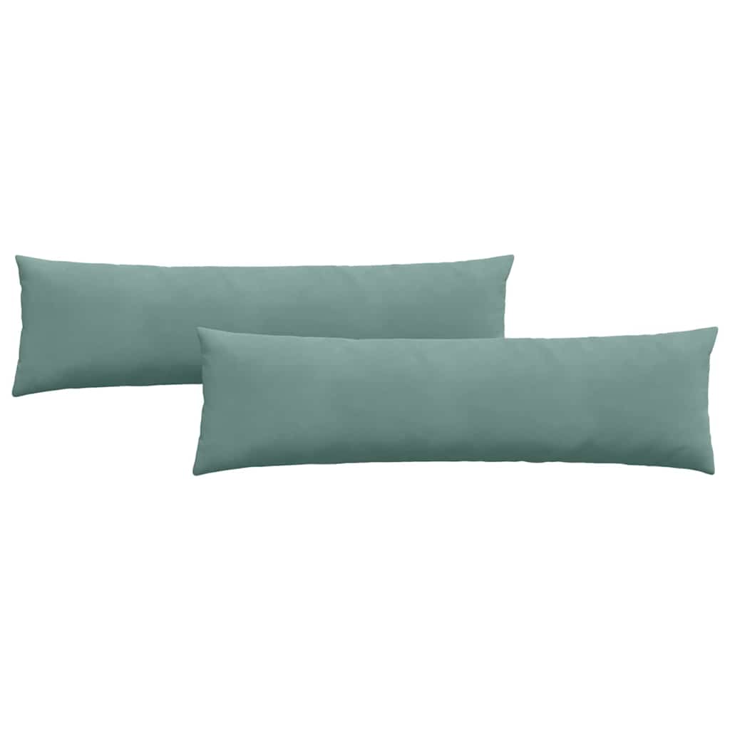 Vidaxl sofa kussens 2 stuks zeegroen 145 x 40 cm cordstof