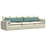 Vidaxl sofa kussens 2 stuks zeegroen 145 x 40 cm cordstof