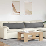 Vidaxl sofa kussens 2 stuks donkergrijs 145 x 40 cm stof