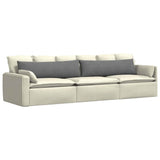 Vidaxl sofa kussens 2 stuks donkergrijs 145 x 40 cm stof