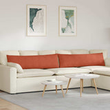 Vidaxl sofa kussens 2 stuks rood-oranje 145 x 40 cm cordstof
