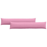 Vidaxl sofa kussens 2 pcs roze 200 x 40 cm stof