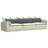 Vidaxl sofa kussens 2 stuks donkergrijs 200 x 40 cm cordstof