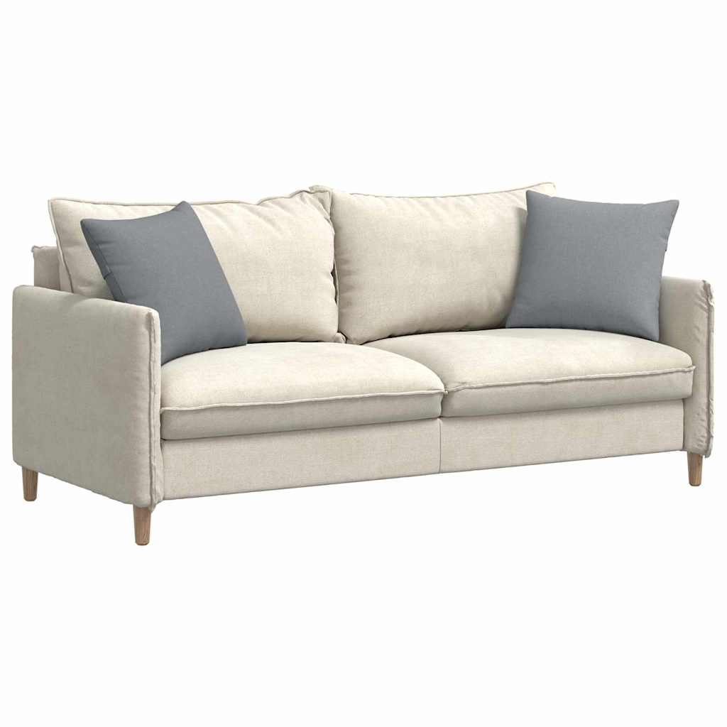 Vidaxl sofa kussens 2 pcs lichtgrijs 45 x 45 cm stof