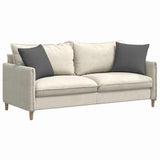 Vidaxl sofa kussens 2 pcs donkergrijs 45 x 45 cm stof