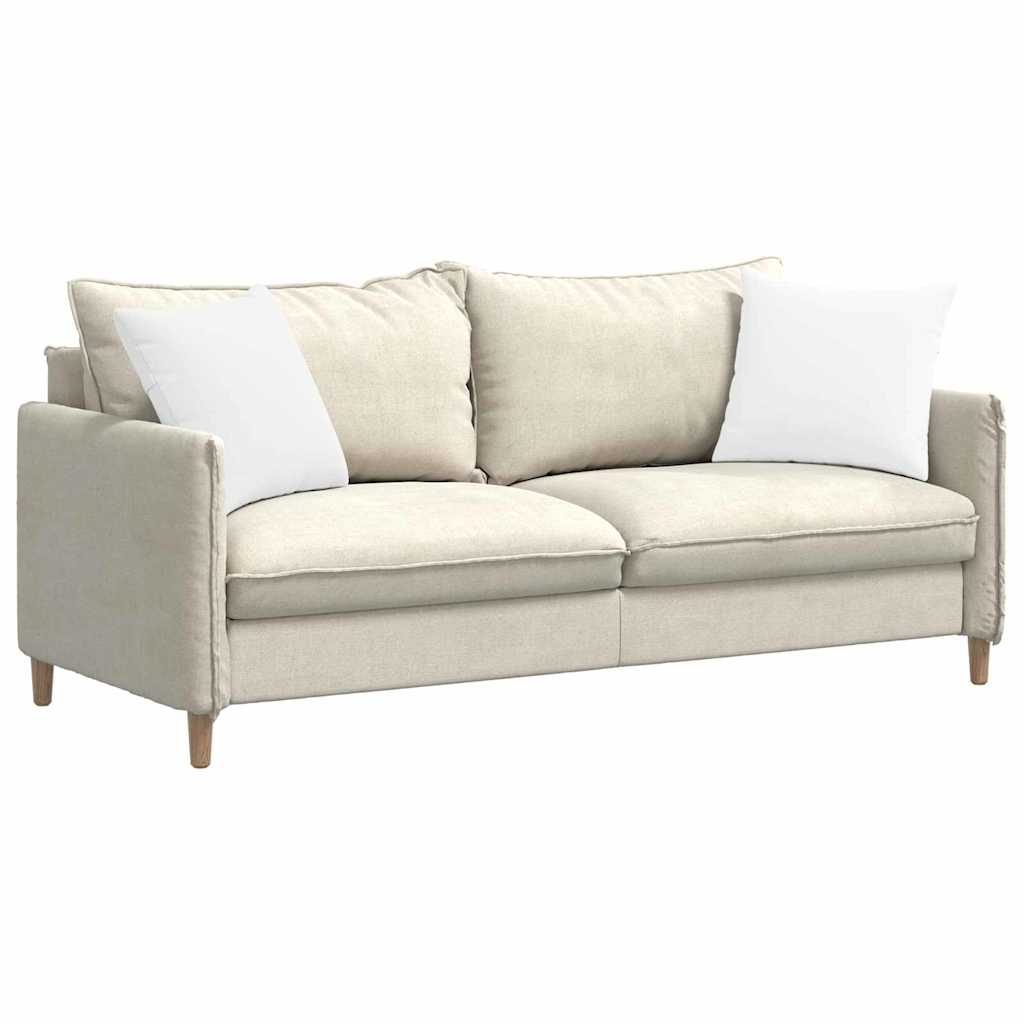 Vidaxl sofa kussens 2 pcs wit 45 x 45 cm stof