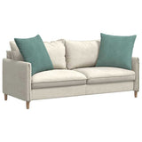 Vidaxl sofa kussens 2 stuks zeegroen 60 x 60 cm cordstof