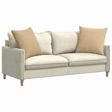 Vidaxl sofa kussens 2 stuks grijs groen 60 x 60 cm cordstof