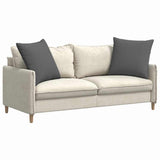 Vidaxl sofa kussens 2 pcs donkergrijs 80 x 80 cm stof