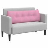 Vidaxl rugkussen roze 140 x 24 x 50 cm stof