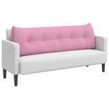 Vidaxl rugkussen roze 160 x 24 x 50 cm stof