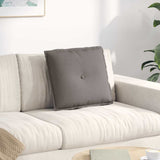 Vidaxl rugkussen taupe 50 x 19 x 45 cm stof