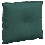 Vidaxl rugkussen donkergroen 60 x 19 x 50 cm stof
