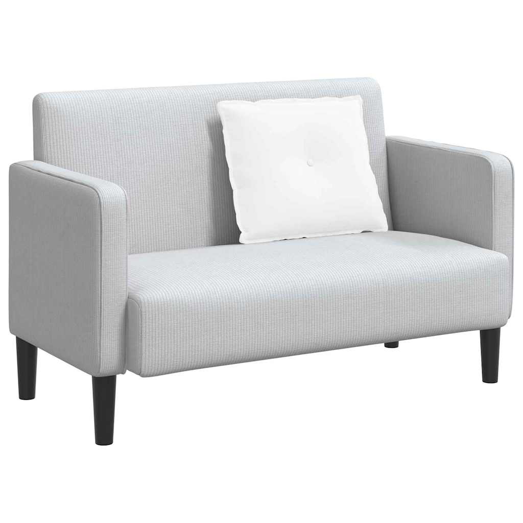 Vidaxl rugkussen wit 60 x 19 x 50 cm stof