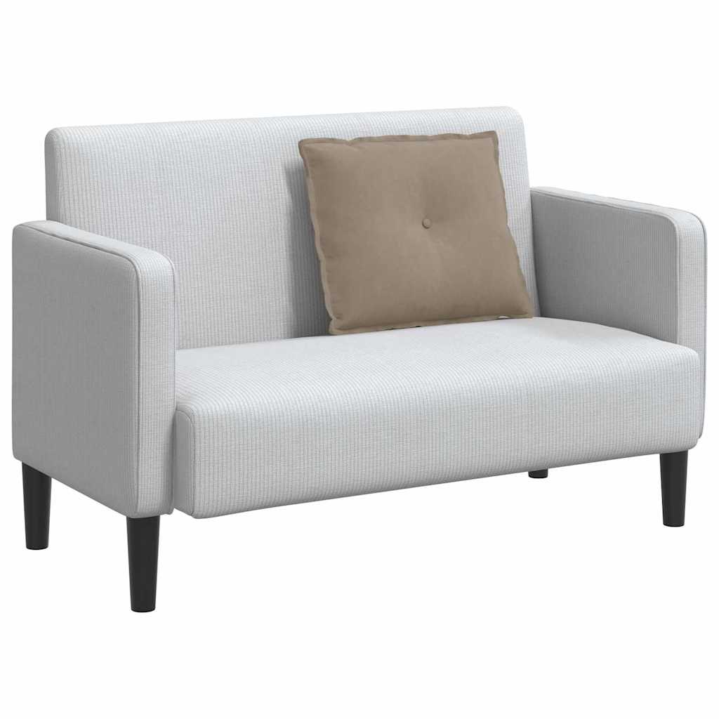 Vidaxl rugkussen taupe 60 x 50 cm microvezel stof