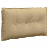 Vidaxl rugkussen grijs groen 80 x 50 cm cordstof