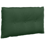 Vidaxl rugkussen jungle groen 80 x 50 cm cordstof