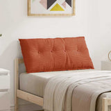 Vidaxl rugkussen rood-oranje 100 x 50 cm cordstof