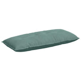 Vidaxl rugkussen zeegroen 120 x 50 cm cordstof