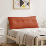 Vidaxl rugkussen rood-oranje 120 x 50 cm cordstof