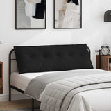 Vidaxl rugkussen zwart 140 x 19 x 50 cm stof