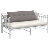 Vidaxl rugkussen taupe 140 x 19 x 50 cm stof