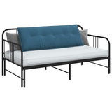 Vidaxl rugkussen blauw 140 x 50 cm cordstof