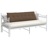 Vidaxl rugkussen bruin 160 x 19 x 50 cm stof