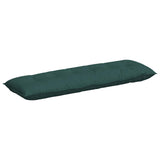 Vidaxl rugkussen donkergroen 160 x 19 x 50 cm stof