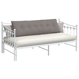 Vidaxl rugkussen taupe 160 x 19 x 50 cm stof